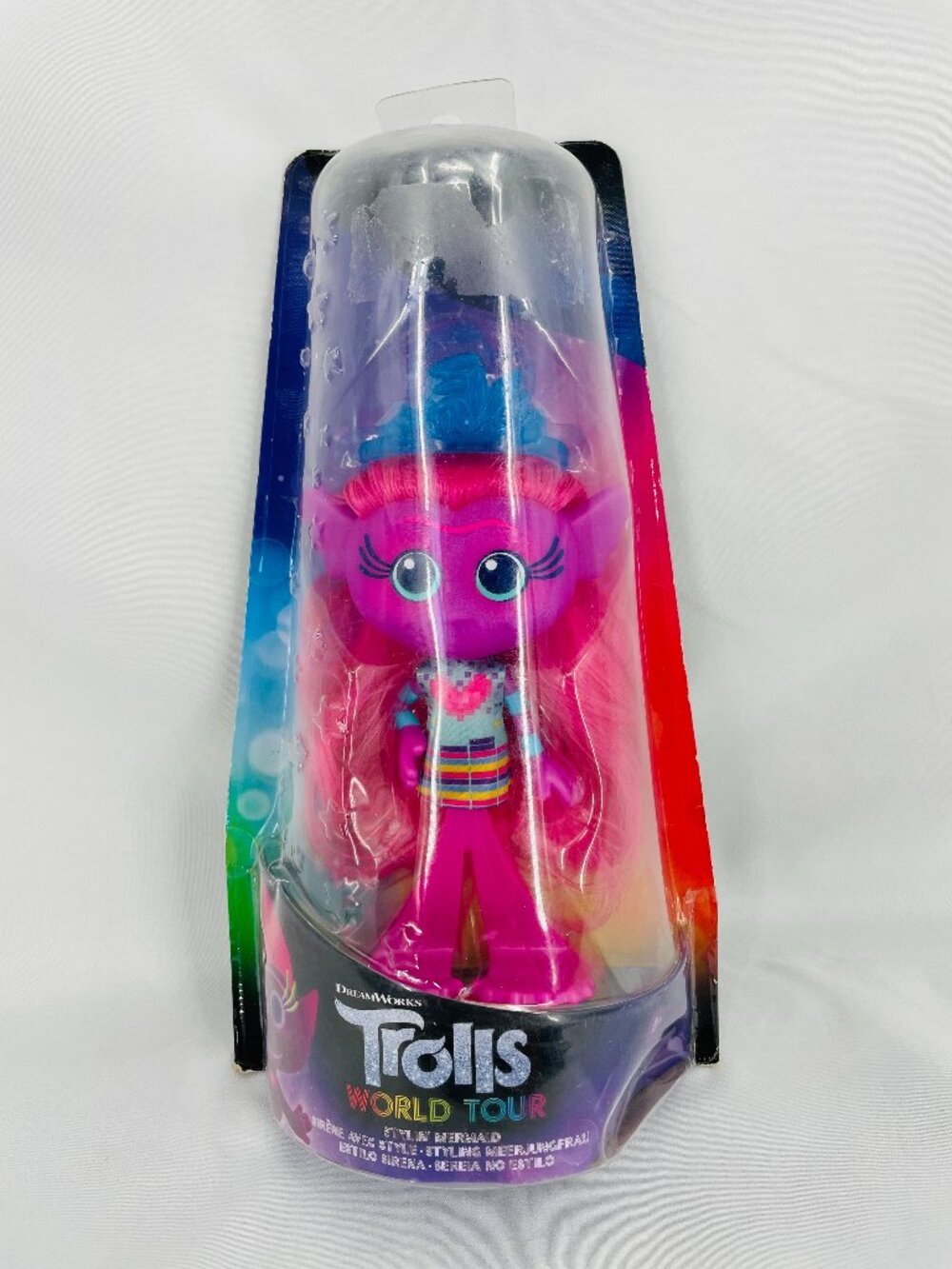 DreamWorks Trolls World Tour Styling Mermaid Doll